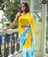 Vasthrlay Women's Cotton Kalamkari Wedding Saree With Blouse Piece
