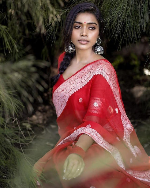 Vasthrlay Banarasi Lightweight Traditional Occasions
