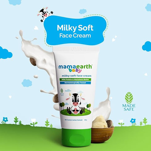 Mamaearth Milky Soft Natural Baby Face Cream