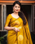 Vasthrlay Banarasi Unstitched Saree