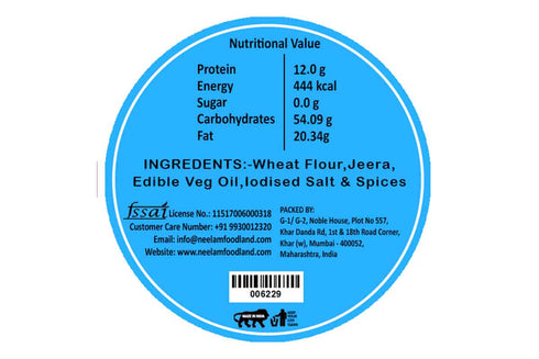 Neelam Foodland Jeera Dhebra
