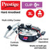 Prestige Clip-on Svachh Hard Anodised Spillage Control Pressure Cooker 5 L