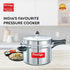 Prestige Popular Virgin Aluminium Precision Weight Valve Pressure Cooker 8.5 L Silver