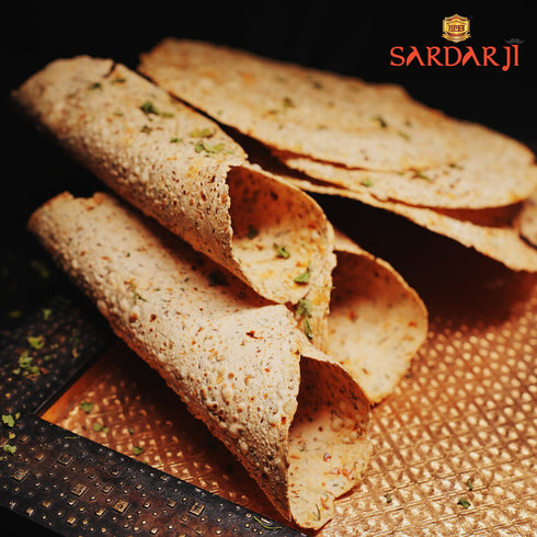 Sardar Ji Papad Chana Methi Papad