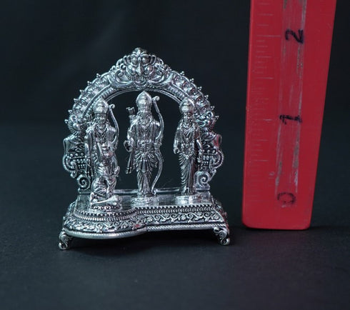 Pure Silver Antique Ram Family 63.89g By Mahita Collections