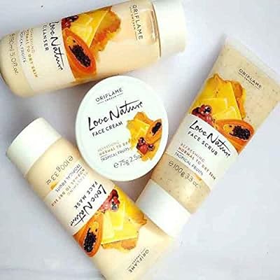 Oriflame Love Nature Facial Kit With Papaya Gurana And Pineapple