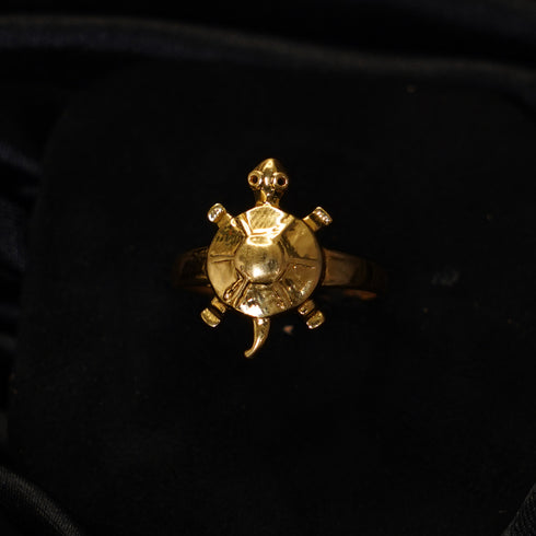 22 Carat Gold Tortoise Ring 5.43g by Mahita Collections