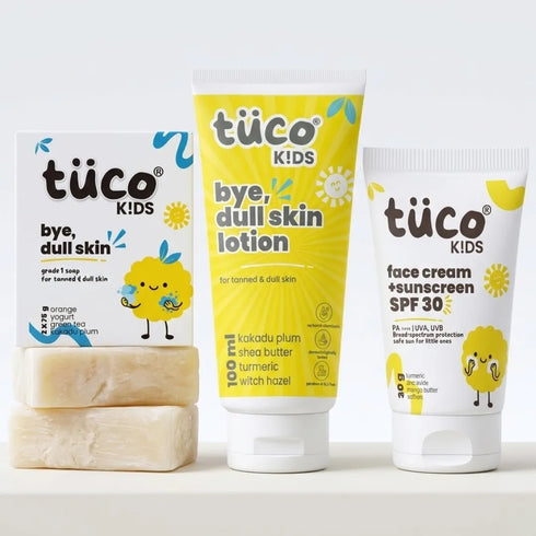Tuco 3in1 Dull Skin Kit for Kids SPF 30