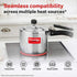 Prestige Nakshatra Plus Svachh Aluminium Spillage Control Pressure Cooker 2 L Silver