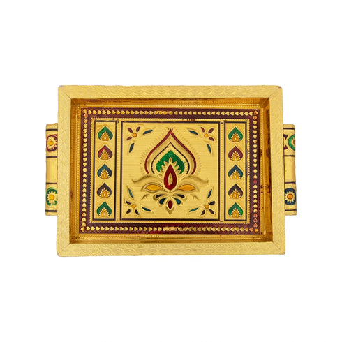 Giri Pooja Tray | Design Plate For Home