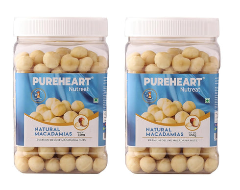 Pureheart Natural Macadamia | Premium Australian Macadamia Nuts | Rich in Antioxidants