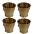 Pure Brass Small Pooja/Bhog Glass | Pack of 4