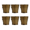 Pure Brass Small Pooja/Bhog Glass | Pack of 6