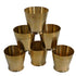 Pure Brass Small Pooja/Bhog Glass | Pack of 6