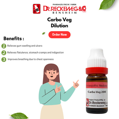 Dr. Reckeweg Carbo Veg Dilution 200 CH 11ml