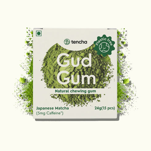 Japanese Matcha Chewing Gum (Gud Gum x Tencha)