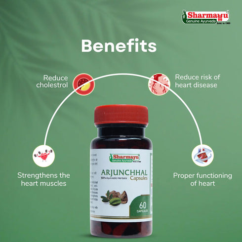 Sharmayu Ayurveda Arjunchhal Capsules