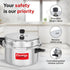 Prestige Popular Virgin Aluminium Precision Weight Valve Pressure Cooker 7.5 L Silver