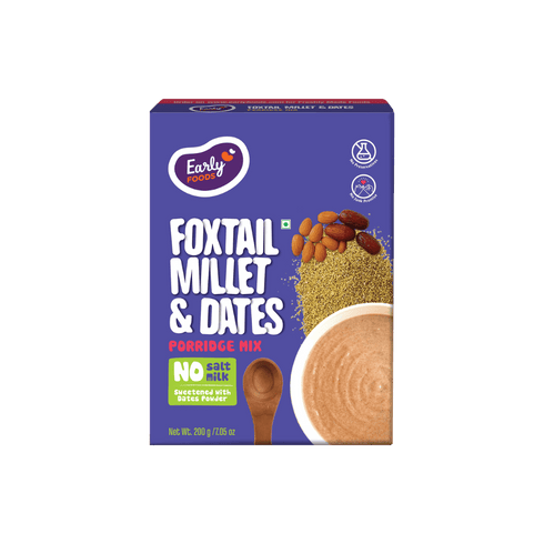 Early Foods Foxtail Millet Dates Porridge Mix