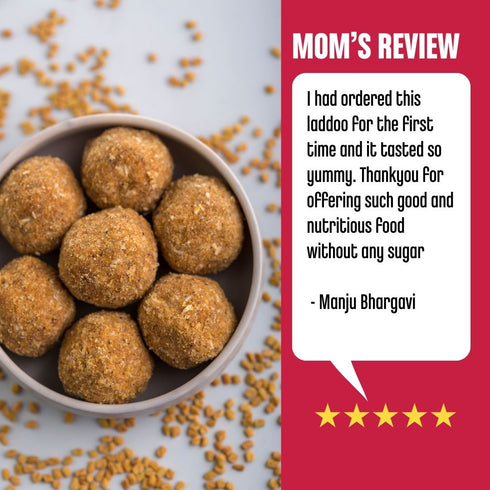 Early Foods Methi Seeds A2 Ghee Laddoos