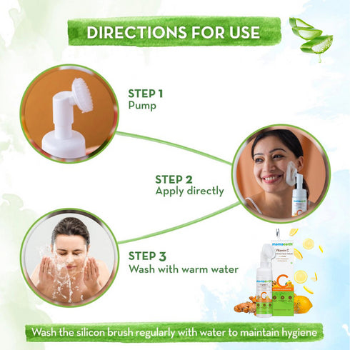 Mamaearth Vitamin C Foaming Face Wash