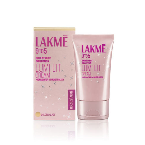Lakme Lumi Lit 3-in-1 Glow Cream Golden Glaze|30g