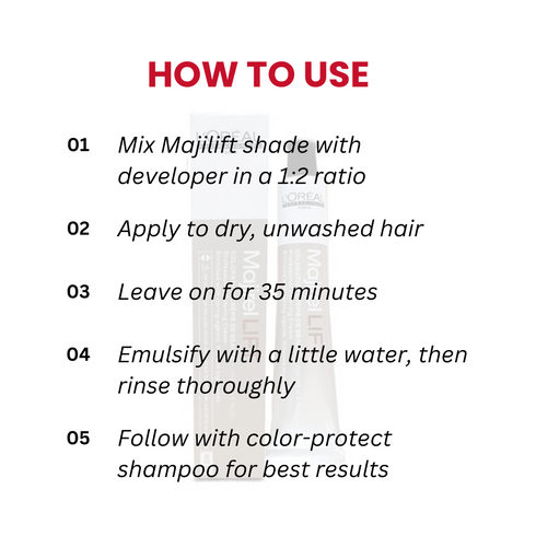 L'Oreal Professionnel Majirel High Lift 13 Permanent Hair Colour 50ml