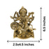 Brass Goddess Durga Decorative Murti Idol 1522g