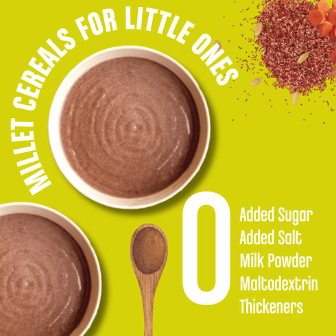Early Foods Trial Pack Sprouted Ragi Carrot Porridge Mix