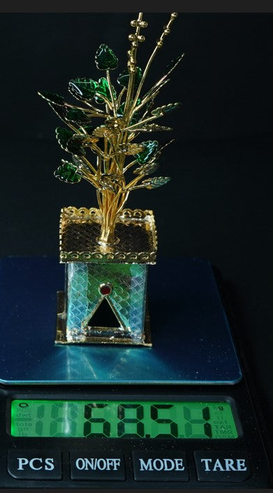 Pure Silver Tulsi Tree 68.58g By Mahita Collections