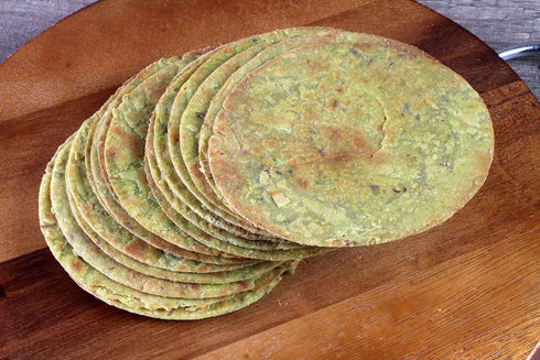 Neelam Foodland Whole Wheat Palak Khakhra Mini
