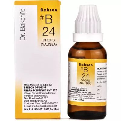 Bakson B24 Nausea Drops
