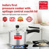 Prestige Nakshatra Plus Svachh Aluminium Spillage Control Pressure Cooker 2 L Silver