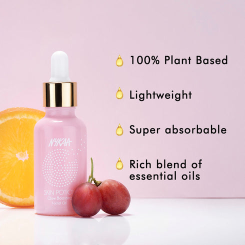 Nykaa Naturals Glow Boosting Face Oil Serum