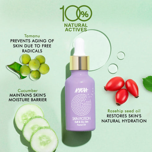 Nykaa Naturals Collagen Boosting Face Oil Serum