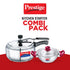 Prestige Nakshatra Alpha Gas And Induction Compatible Pressure Cooker 3.5 L Platina