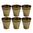 Pure Brass Small Pooja/Bhog Glass | Pack of 6