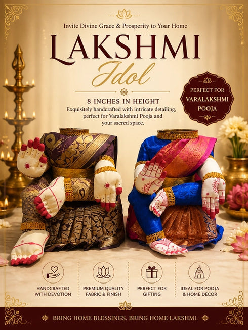 Omkari Fashion Varalaxmi Lakshmi Idol