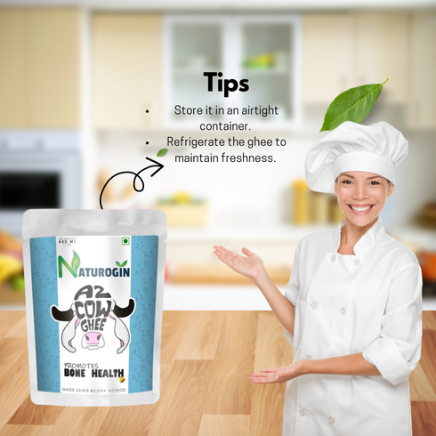 Naturogin A2 Gir Cow Ghee 450g