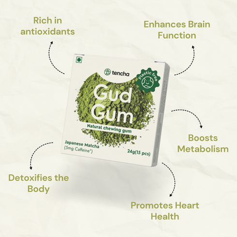 Japanese Matcha Chewing Gum (Gud Gum x Tencha)