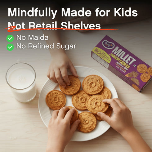 Early Foods Ajwain and Jeera Jaggery Cookies
