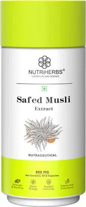 Nutriherbs Safed Musli Capsule