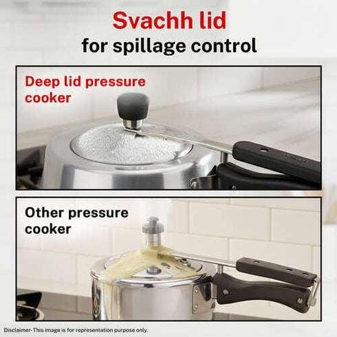 Prestige Nakshatra Plus Svachh Aluminium Spillage Control Handi 2 L