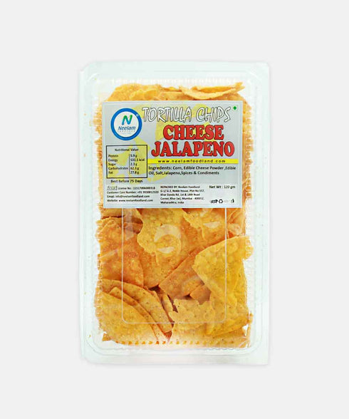 Neelam Foodland Tortillla Chips Cheese Jalapeno