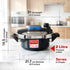 Prestige Svachh Flip-on Mini Hard Anodised Spillage Control Pressure Cooker 2 L