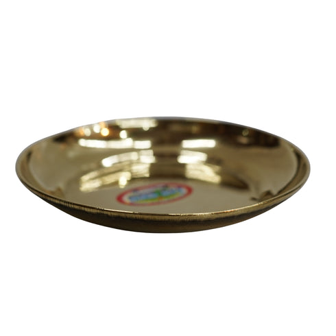 Brass Puja Plate Pack of 2