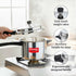 Prestige Popular Virgin Aluminium Precision Weight Valve Pressure Cooker 5 L Silver