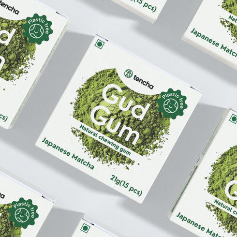 Japanese Matcha Chewing Gum (Gud Gum x Tencha)