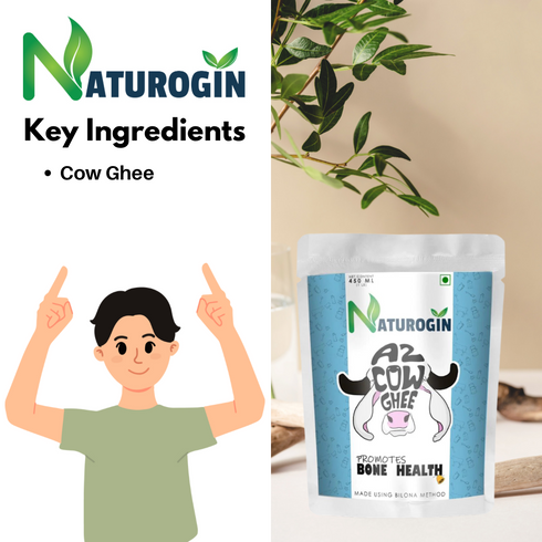 Naturogin A2 Gir Cow Ghee 450g