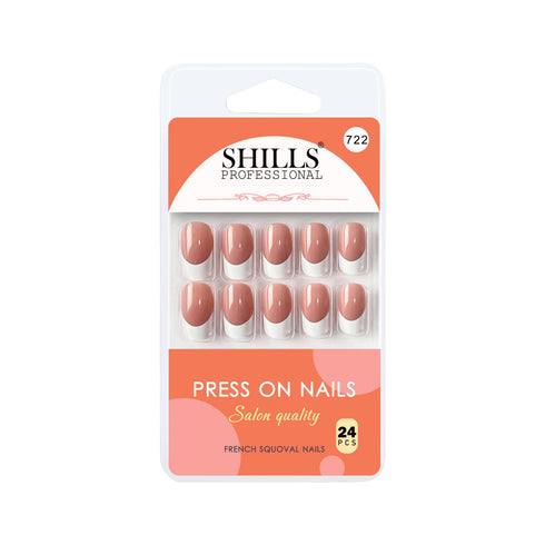 Shills Professional French Nails Squoval(SPN721-SPN733)